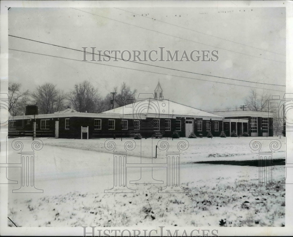 1957 Press Photo New Westlake Village hall-Ohio - cvb11119- Historic Images