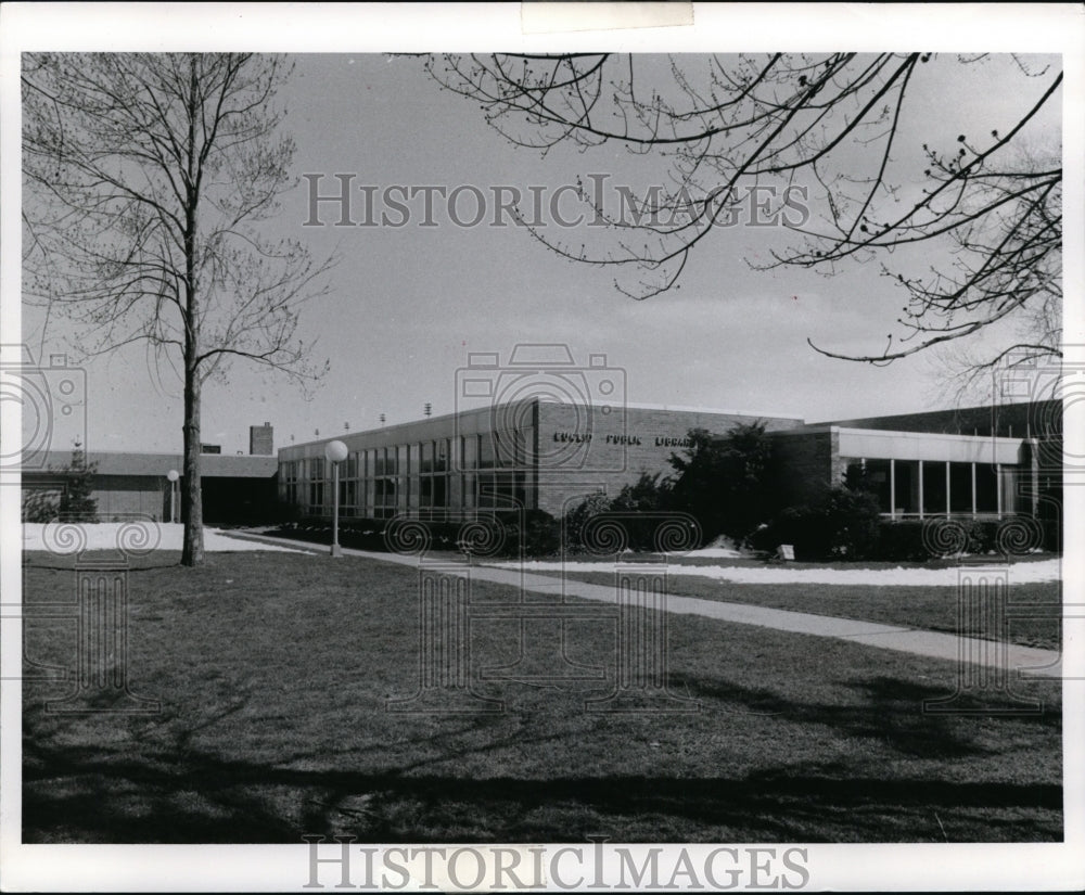 1973 Press Photo Euclid Public Library, Ohio - cvb12646