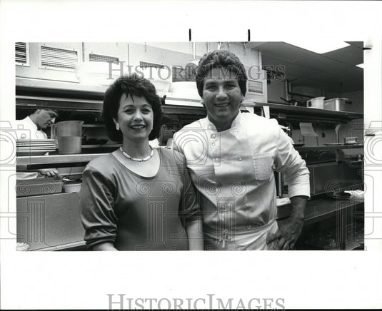 1989 Press Photo Sammy's co owners Denice Fugo & Ralph DiOrio - cvb12704- Historic Images
