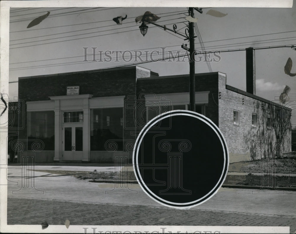 1941 Press Photo Warrenville Branch Post Office, 3401 Warrenville Center Rd.- Historic Images