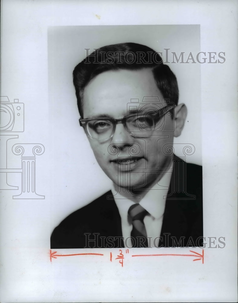 1968 Press Photo Bill S., Plain Dealer Display - cvb14840- Historic Images