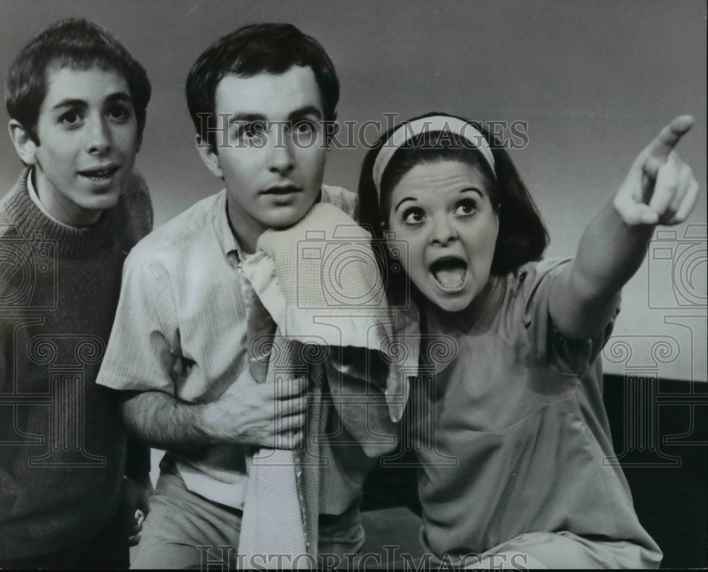 1969 Press Photo A scene from the play You're A Good Man, Charlie Brown- Historic Images