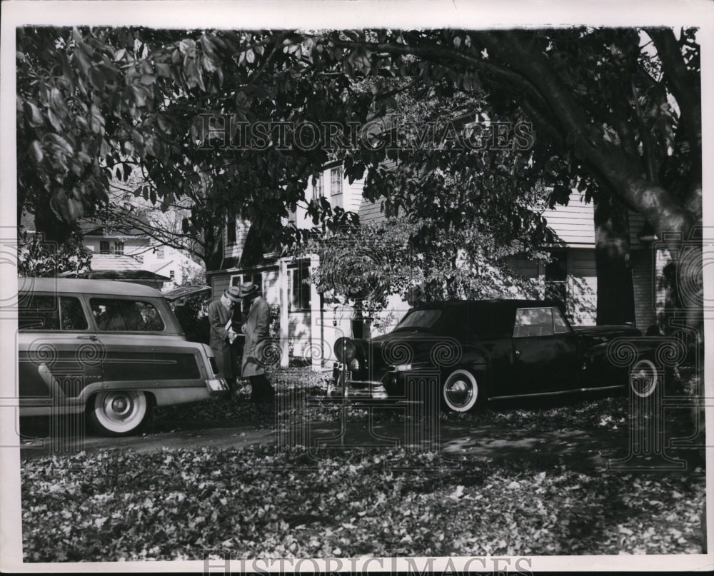 1954 Press Photo Dr Richard Sheppard home- Historic Images