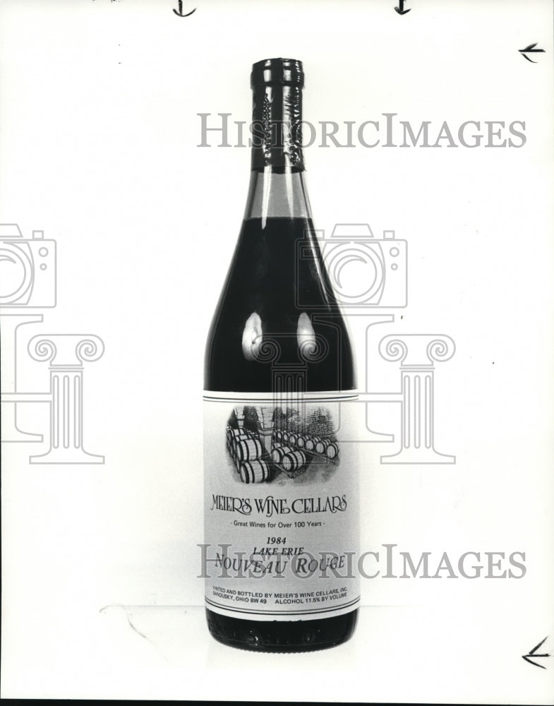 1984 Press Photo Foods...WInes - cvb18391