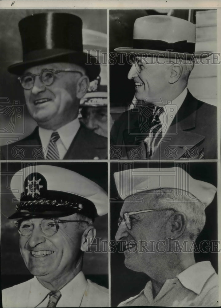 1947 Press Photo  Pres. Harry S. Truman - Historic Images