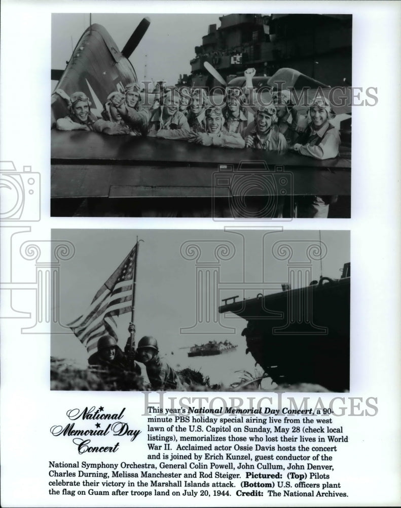 1944 Press Photo National Memorial Day Concert- Historic Images