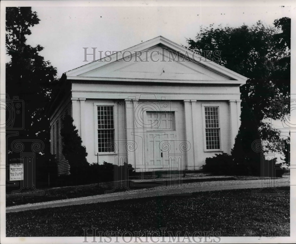 1969 Press Photo Methodist Church to be Streetsboro Meeting House.- Historic Images