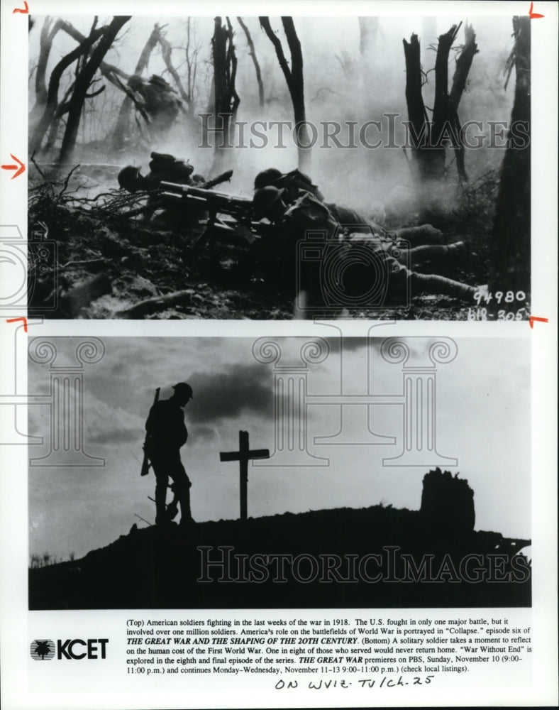 Press Photo The Great War And The Shaping Of The 20th Century - cvb20716