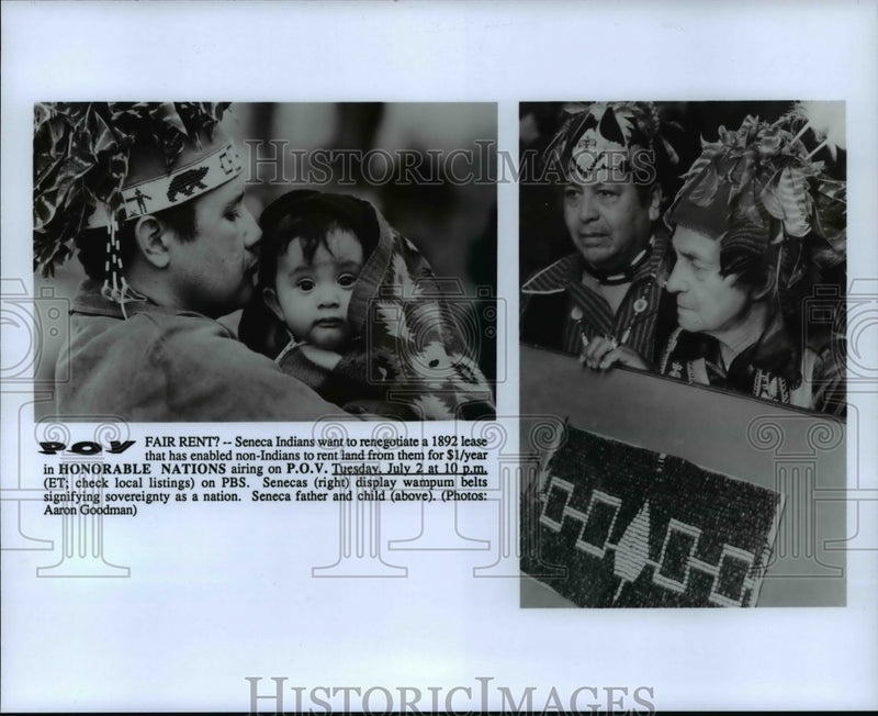 Load image into Gallery viewer, Press Photo Seneca Indians-Honorable Nation - cvb21608
