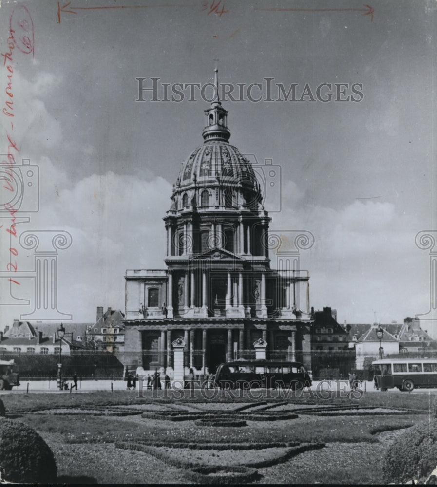 1964 Press Photo Napoleons Tomb, Paris, France - cvb26657- Historic Images