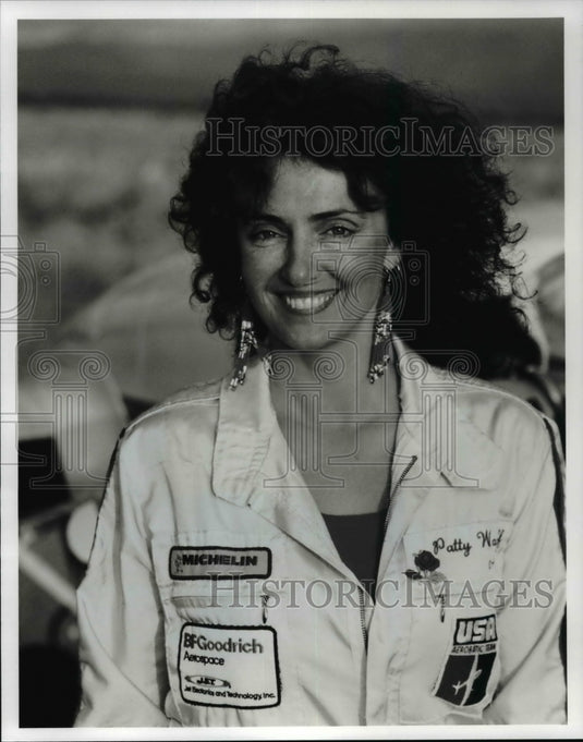 Press Photo Patty Wagstaff-United States Aerobatic Team - cvb27831- Historic Images