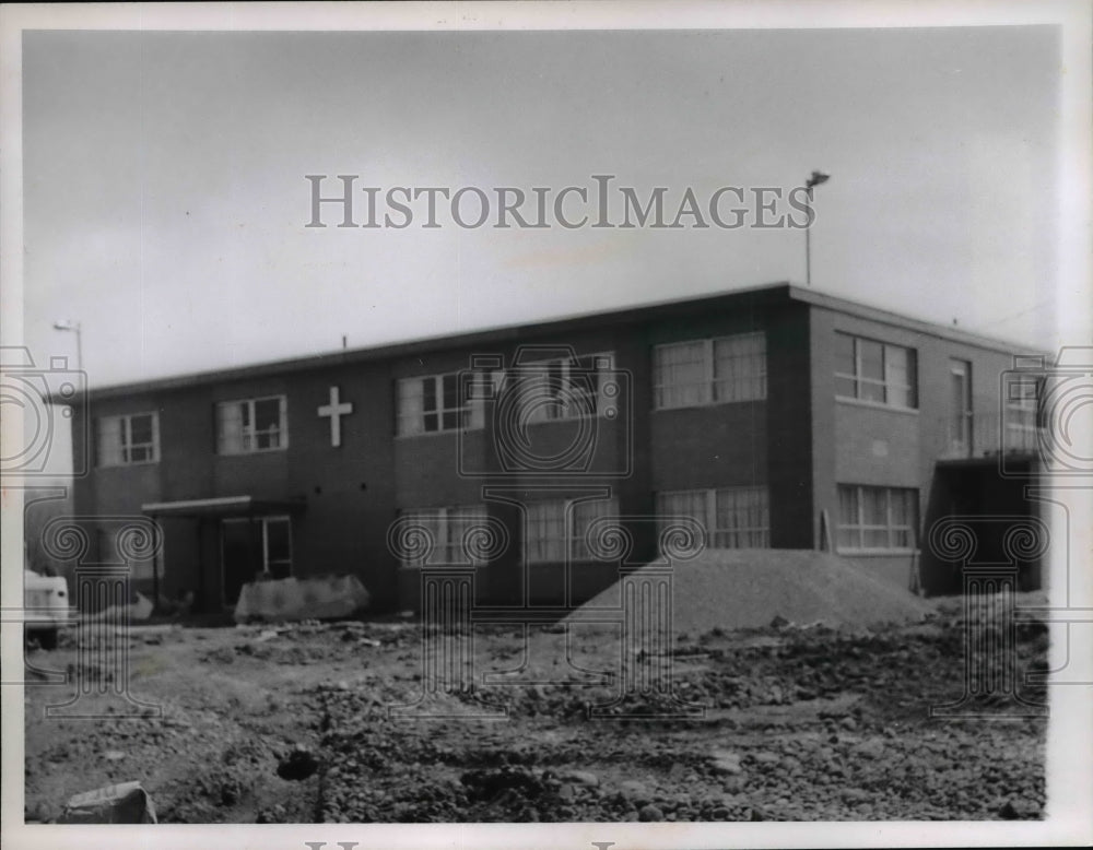 1965 Press Photo Hospital - Hattes Larlham Foundation for Handicapped Infants- Historic Images