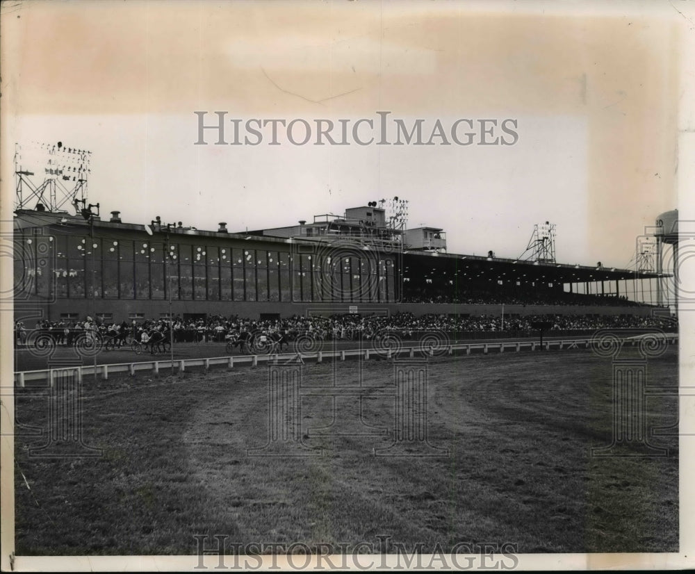 1963 Press Photo: Northfield Park Horse Racing Track - cvb28793- Historic Images