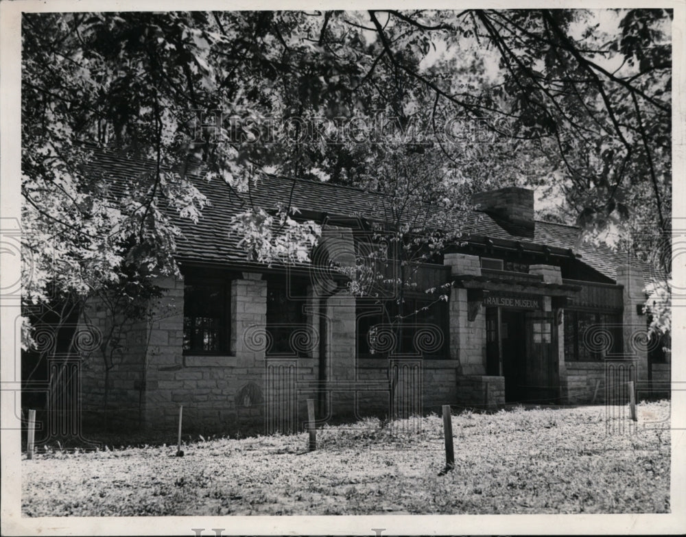 1939 Press Photo Trailside Museum in Brecksville Reservation - cvb32879- Historic Images