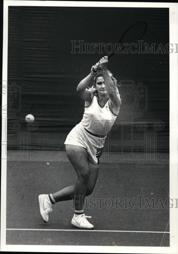1981 Press Photo Joan Findler, Tennis player - cvb33384- Historic Images