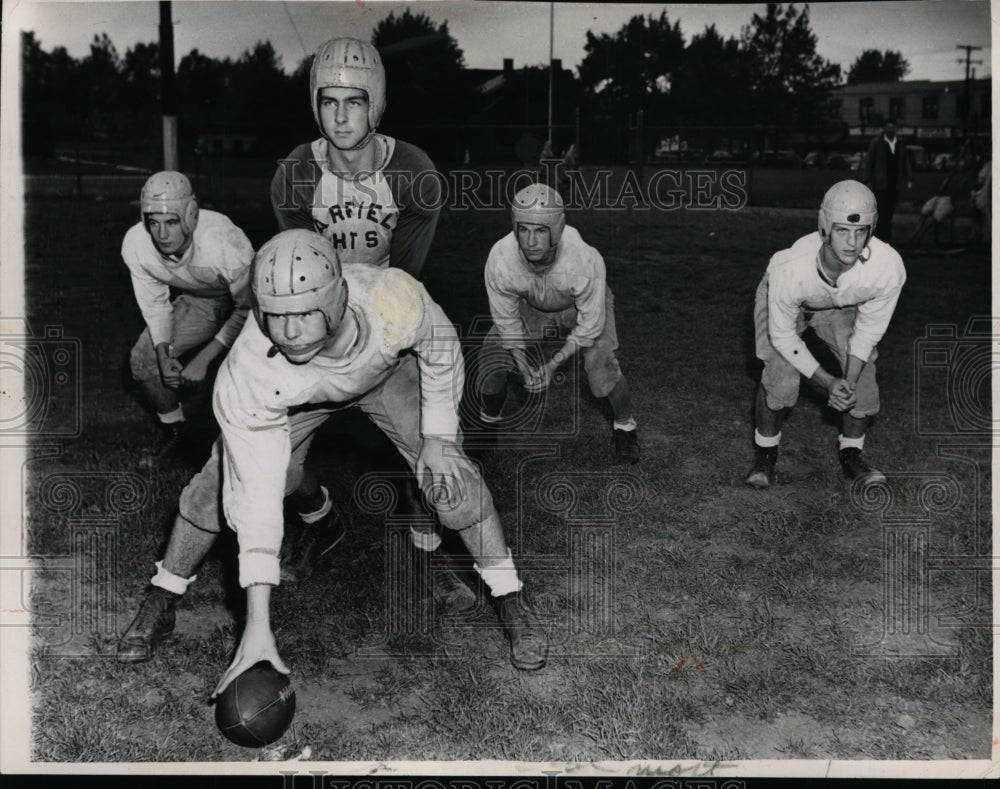 1949 Press Photo Players of Garfield High 1949 - cvb33694- Historic Images