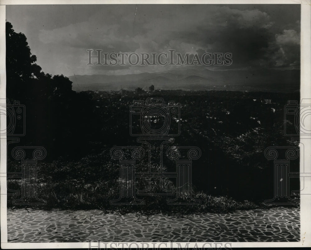 1930 Press Photo A view from Herbert Hoover Jr&#39;s Ashville cottage- Historic Images