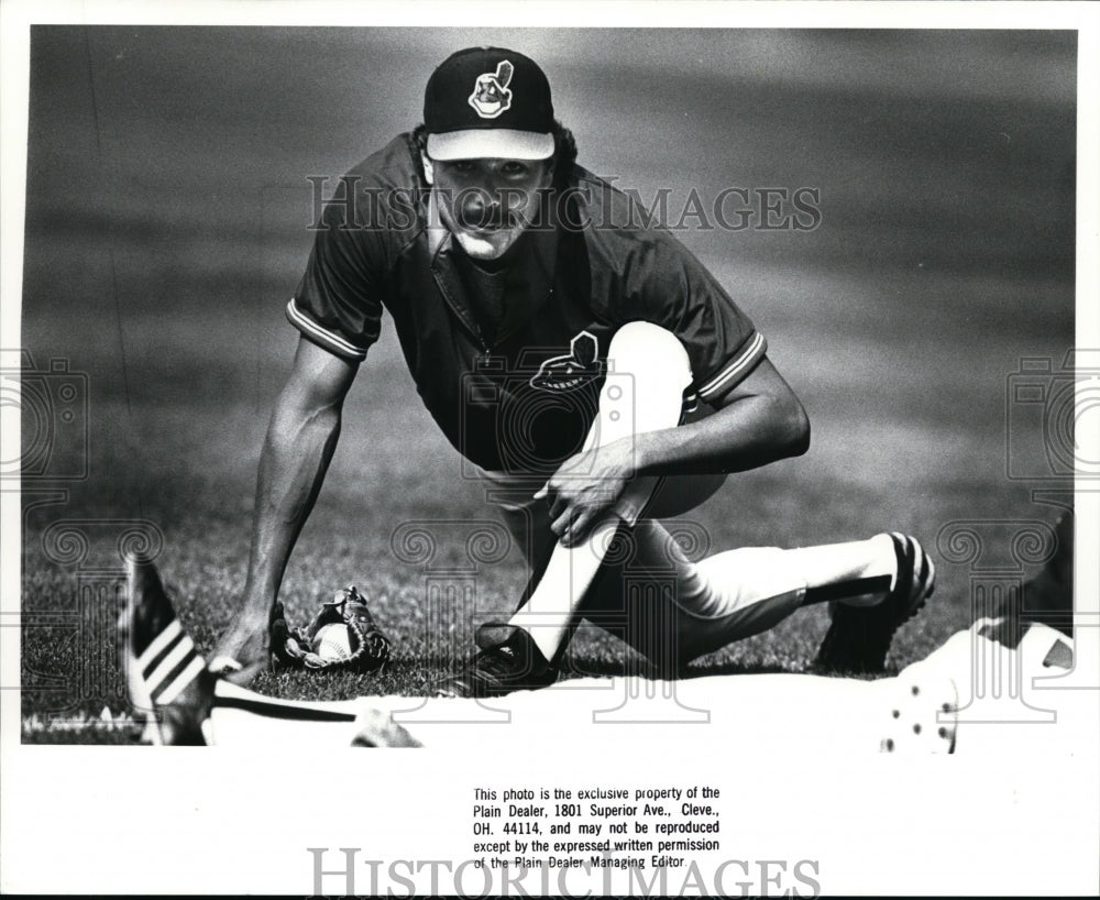 1988 Press Photo Paul Rodriguez, New Cleveland Indians Pitcher - cvb33895- Historic Images