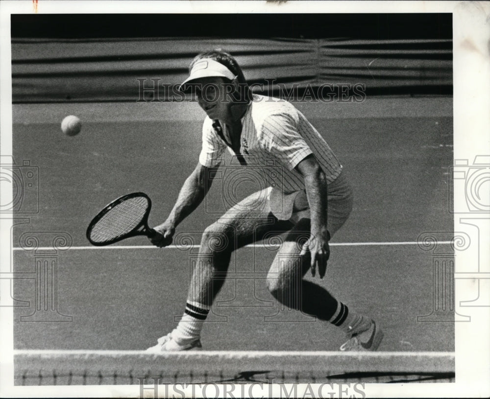 1981 Press Photo Boyd Bryan, Nat&#39;l Hardcourt Amateur Tennis - cvb33961- Historic Images