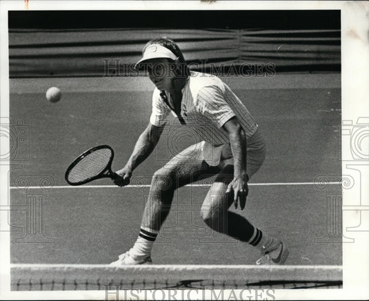 1981 Press Photo Boyd Bryan, Nat'l Hardcourt Amateur Tennis - cvb33961- Historic Images