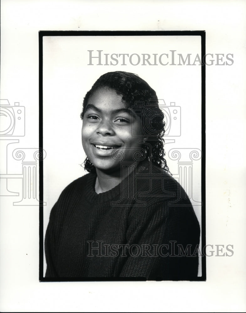 1987 Press Photo Alice Hill, East High Basketball - cvb34157- Historic Images