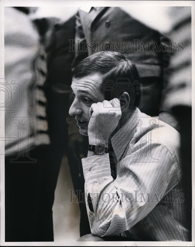 1970 Press Photo Joe Ongvary, John Adams Basketball - cvb34620- Historic Images