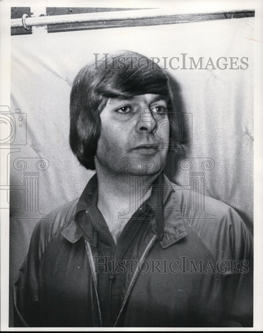 1977 Press Photo Terry Lloyd, Head John Adams Basketball - cvb34627- Historic Images