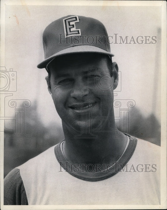 1972 Press Photo Paul Serra High School Baseball Coach - cvb34807- Historic Images