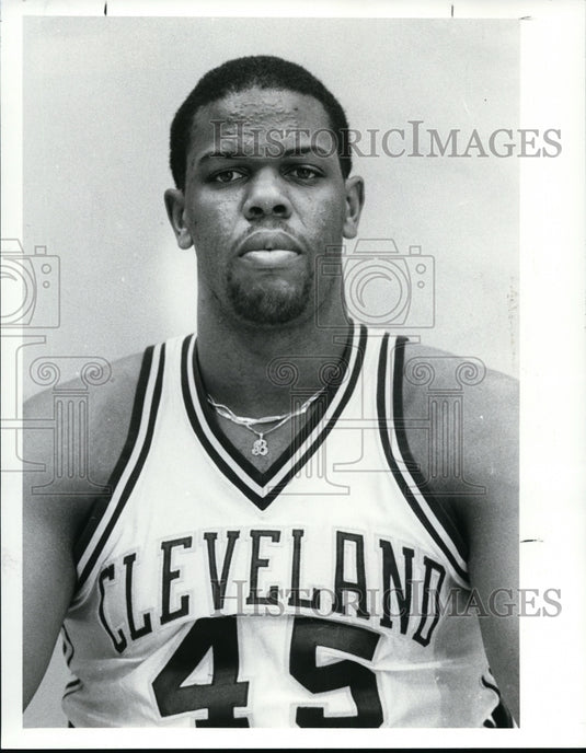 1988 Press Photo: CSU Vikings Team - Brian Parker F-C - cvb34899- Historic Images