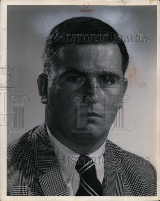 1970 Press Photo Football head coach John Gibbon-St. Joseph High School- Historic Images