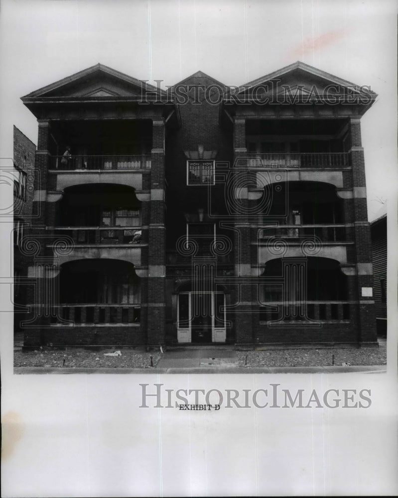 1966 Press Photo Edsonea Apartment at 1862 E 90th - cvb36072- Historic Images