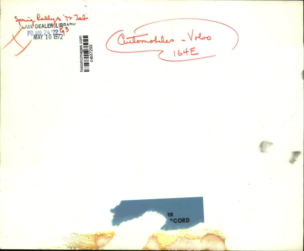 1972 Press Photo The Volvo 164 E - cvb37293