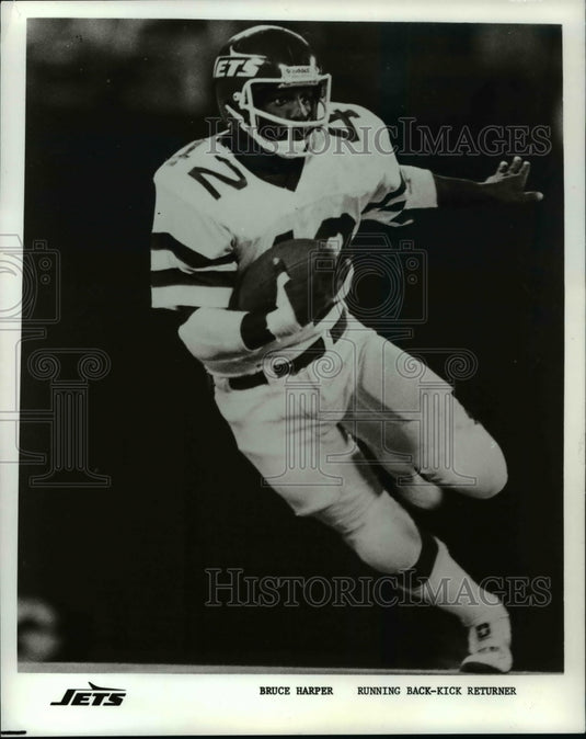 Press Photo Bruce Harper-football running back kick returner - cvb39842- Historic Images