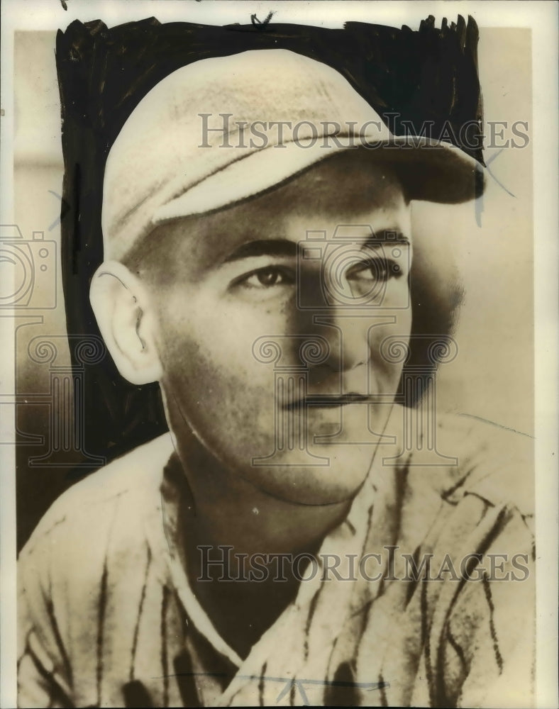 1938 Press Photo Bill Nowak-baseball player- Historic Images