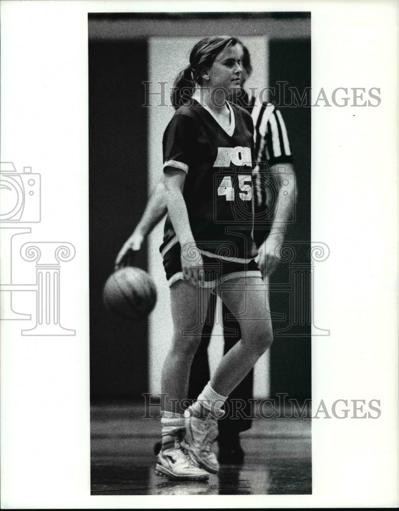 1990 Press Photo No. 45 Jenny Smith of Avon High School - cvb40019- Historic Images