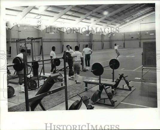 1983 Press Photo Gym - cvb40351- Historic Images