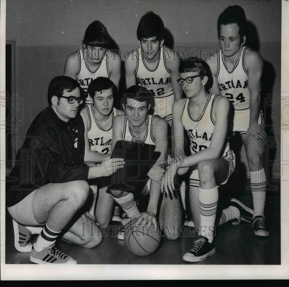 1972 Press Photo Kirtland High Basketball - cvb40601- Historic Images