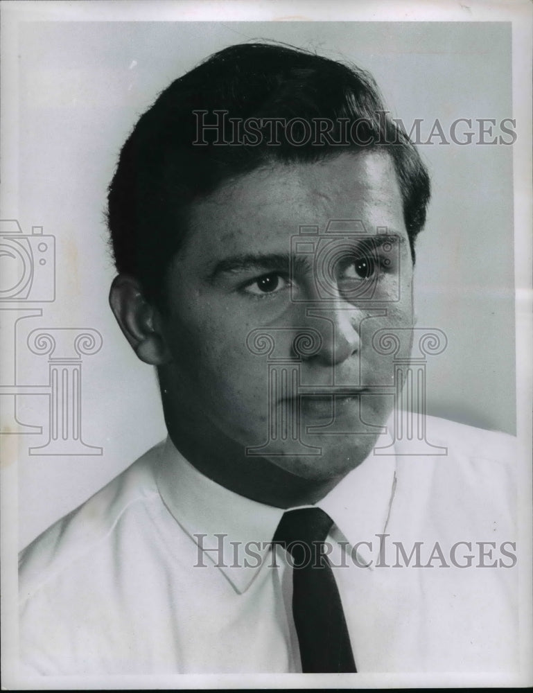 1965 Press Photo Chuck Nolan, Collinwood football player - cvb41241- Historic Images