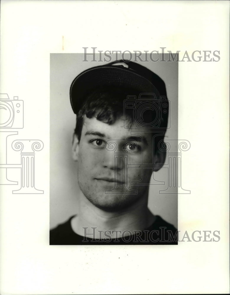 1990 Press Photo Mike Sfera, Painesville Riverside Tailback, Football- Historic Images