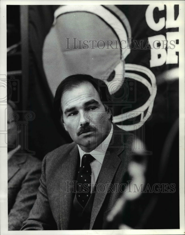 1985 Press Photo Doug Dieken - cvb41653- Historic Images