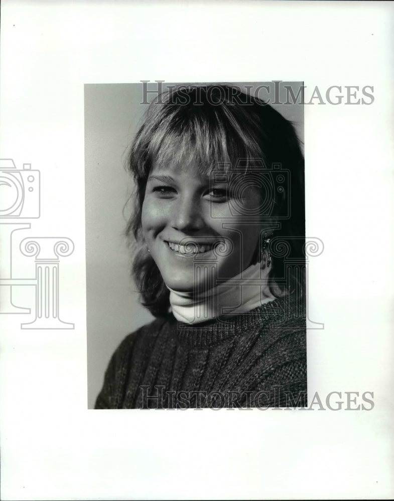1986 Press Photo Players of the week, Julie Gottschalk, Chagrin Falls, Tennis- Historic Images
