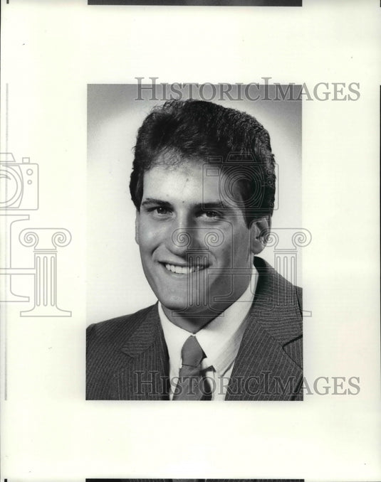 1986 Press Photo Matt Kupcak Normandy High Baseball - cvb42150- Historic Images