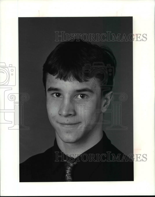 Press Photo Lenny Schork, Solon Wrestler - cvb42778- Historic Images
