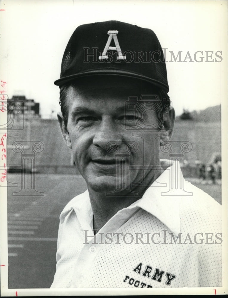 1980 Press Photo Homer Smith-Army football - cvb43321- Historic Images