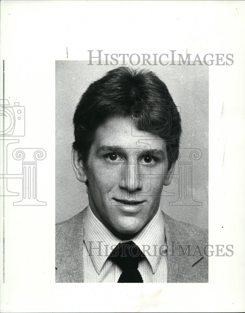 1986 Press Photo Joe Andrassy, Nordina Wrestling - cvb43378- Historic Images