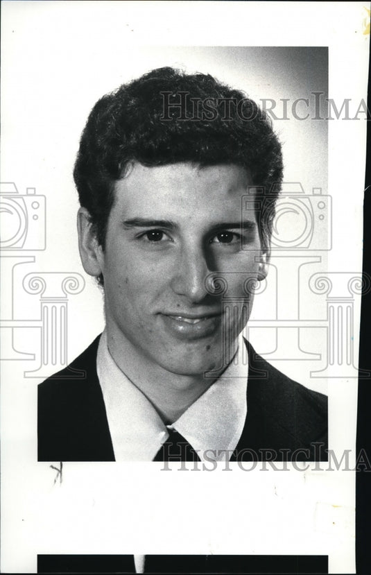 1986 Press Photo PD Players of the Week, Steve Buddie, St. Ignatius (Wrestling)- Historic Images