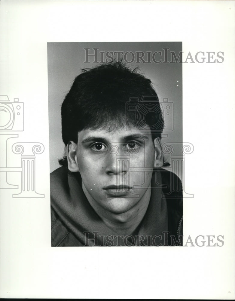 1986 Press Photo PD Scholastic Wrestler, Kurt York, St. Edwards - cvb43389- Historic Images