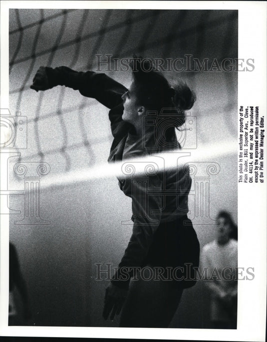 1988 Press Photo Fairview High, Girls Volleyball - cvb43435- Historic Images