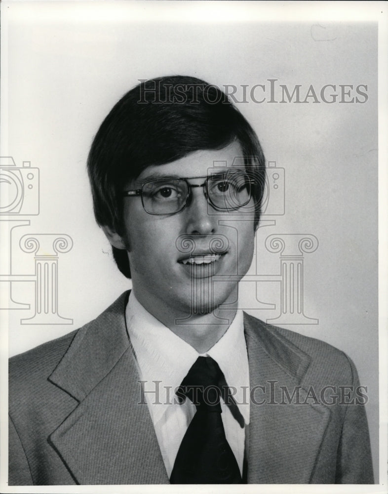 1977 Press Photo Jim Zalena, Podus High, basketball - cvb43913- Historic Images