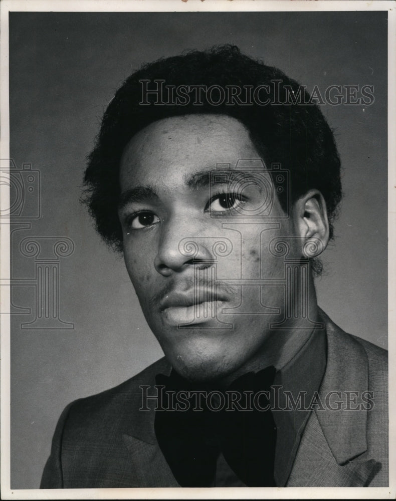 1972 Press Photo John Adams Dream Team basketball player-Ronald Franklin- Historic Images